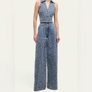 Women's denim ramy brook set